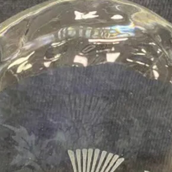 Burns Crystal New Boxed fancy thistle SCOTLAND standing stone rock sides Gift - Picture 3 of 8